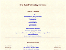 Tablet Screenshot of krisrudell.org